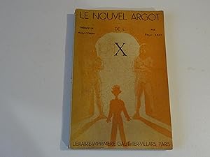 LE NOUVEL ARGOT DE L'X