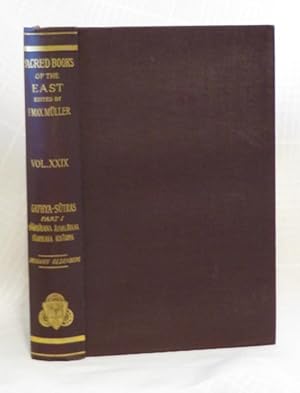 Immagine del venditore per THE GRIHYA-SUTRAS: RULES OF VEDIC DOMESTIC CEREMONIES: Part I: Gobhila, Hiranyakesin, Apastamba, Yaja Paribhashasutras venduto da By The Way Books