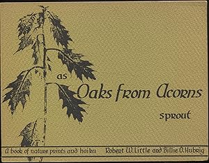 Seller image for as Oaks from Acorns sprout for sale by RT Books