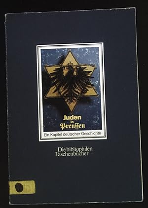 Bild des Verkufers fr Juden in Preussen : e. Kap. dt. Geschichte. Die bibliophilen Taschenbcher ; Nr. 259/260 zum Verkauf von books4less (Versandantiquariat Petra Gros GmbH & Co. KG)