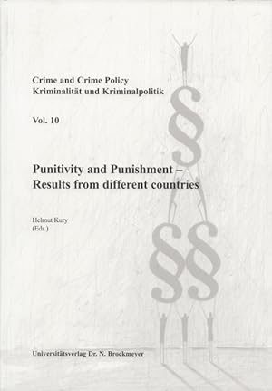 Seller image for Punitivity and Punishment - Results from different countries. (= Crime and Crime Policy / Kriminalitt und Kriminalpolitik in Europa, Vol. 10). for sale by Buch von den Driesch