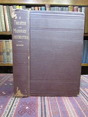 Image du vendeur pour A Treatise on Masonry Construction mis en vente par Pages Past--Used & Rare Books