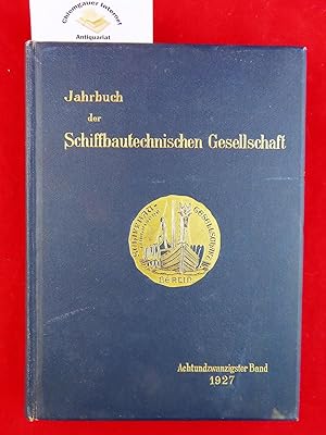 Jahrbuch der Schiffbautechnischen Gesellschaft : Achtundzwanzigster (28.) Band.