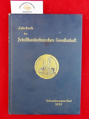 Jahrbuch der Schiffbautechnischen Gesellschaft : Siebenundzwanzigster (27.) Band.