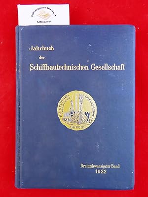 Jahrbuch der Schiffbautechnischen Gesellschaft : Dreiundzwanzigster (23.) Band.
