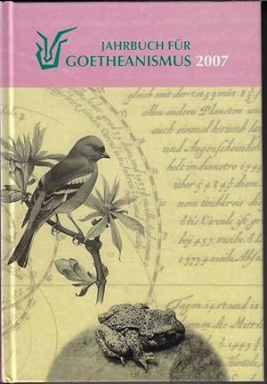 Jahrbuch für Goetheanismus / Jahrbuch für Goetheanismus: 2007