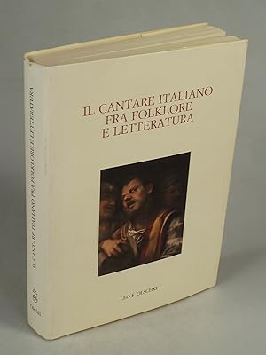 Bild des Verkufers fr Il cantare italiano fra folklore e letteratura. zum Verkauf von Antiquariat Dorner