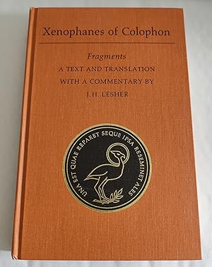 Imagen del vendedor de Xenophanes of Colophon: Fragments (Phoenix Presocractic Series) a la venta por The Bookstore