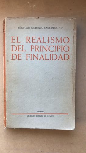 Bild des Verkufers fr El realismo del principio de finalidad zum Verkauf von International Book Hunting