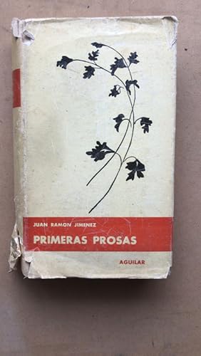 Imagen del vendedor de Primeras prosas a la venta por International Book Hunting