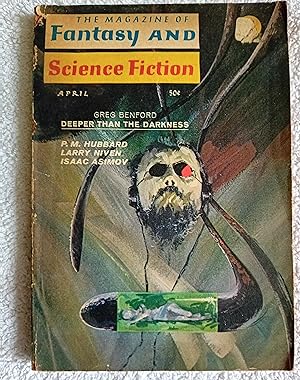 Image du vendeur pour The Magazine of Fantasy and Science Fiction - Vol. 36 No. 4, April 1969 mis en vente par Glenbower Books