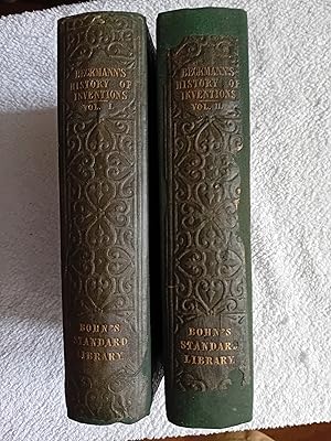 A History of Inventions, Discoveries, and Origins. (two Volumes complete)