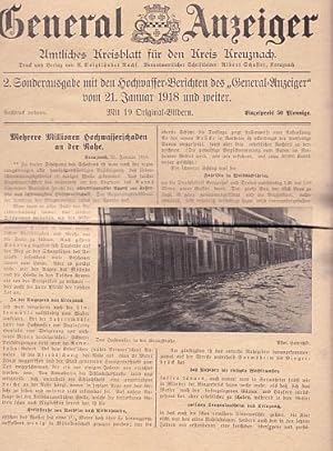 General Anzeiger. Amtliches Kreisblatt für den Kreis Kreuznach. 2.Sonderausgabe mit den Hochwasse...