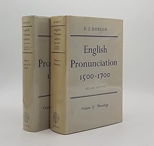 ENGLISH PRONOUNCIATION 1500-1700 Volume I Survey of the Sources [&] Volume II Phonology