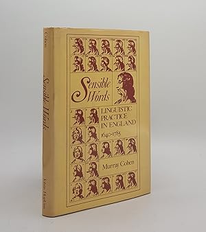 Seller image for SENSIBLE WORDS Linguistic Practice in England, 1640-1785 for sale by Rothwell & Dunworth (ABA, ILAB)