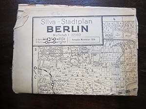 Silva-Stadtplan Berlin 1:22000 Ausgabe November 1934