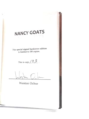 Bild des Verkufers fr Nancy Goats zum Verkauf von World of Rare Books