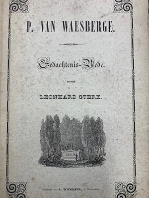 P. van Waesberge. Gedachtenis-Rede, door Leonard Sterk.