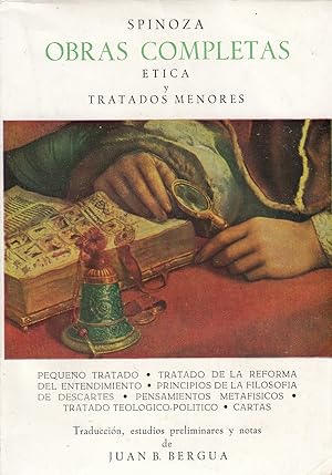 Imagen del vendedor de Spinoza Obras Completas ETICA y TRATADOS MENORES a la venta por Libreria Rosela