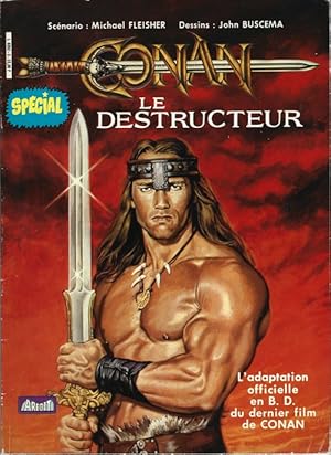 Bild des Verkufers fr Conan spcial n 3 : Conan le Destructeur. L'adaptation officielle en B.D du dernier film de Conan. zum Verkauf von Librairie Victor Sevilla