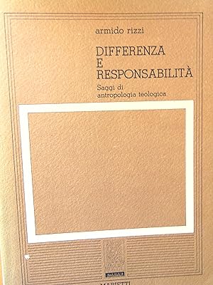 Seller image for Differenza e responsabilit for sale by L'angolo del vecchietto