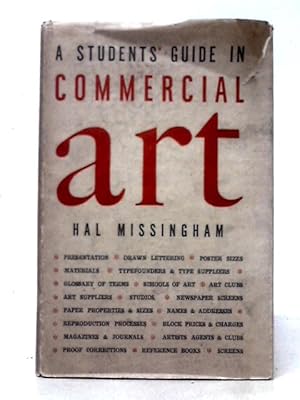 Imagen del vendedor de A Students Guide in Commercial Art a la venta por World of Rare Books