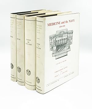 Bild des Verkufers fr Medicine and the Navy: 1200-1900. Vol. I - IV [complete set] zum Verkauf von Leopolis