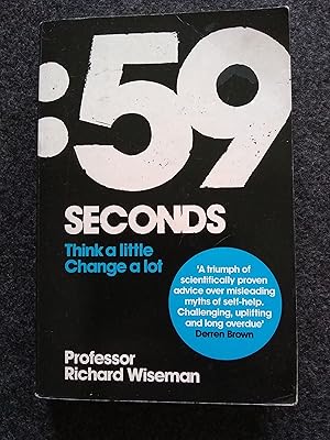 Seller image for 59 Seconds: Think a Little Change a Lot for sale by Shelley's Books