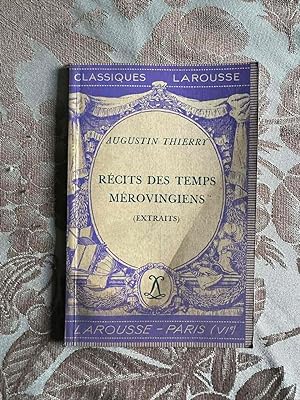 Seller image for Rcits des temps mrovingiens for sale by Dmons et Merveilles