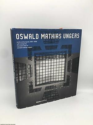 Image du vendeur pour Oswald Mathias Ungers mis en vente par LIBRERA OESTE