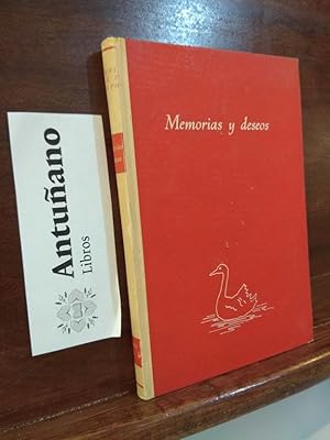 Imagen del vendedor de Memorias y deseos a la venta por Libros Antuano