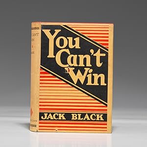 Bild des Verkufers fr You Can't Win zum Verkauf von Bauman Rare Books