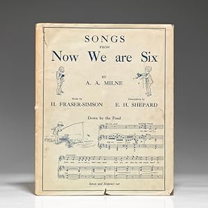 Immagine del venditore per Songs from "Now We Are Six." venduto da Bauman Rare Books