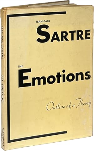 Immagine del venditore per The Emotions; Outline of a Theory venduto da Carpetbagger Books