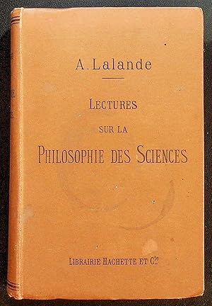 Image du vendeur pour Lectures sur la philosophie des sciences mis en vente par LibrairieLaLettre2