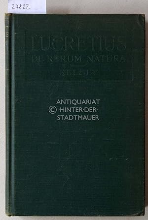 Seller image for T. Lucreti Cari: De Rerum Natura, Libri Sex. With an Introduction and Notes to Books I, III, and V. for sale by Antiquariat hinter der Stadtmauer