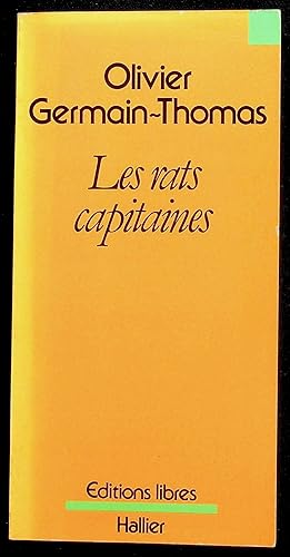 Bild des Verkufers fr Les rats capitaines zum Verkauf von LibrairieLaLettre2
