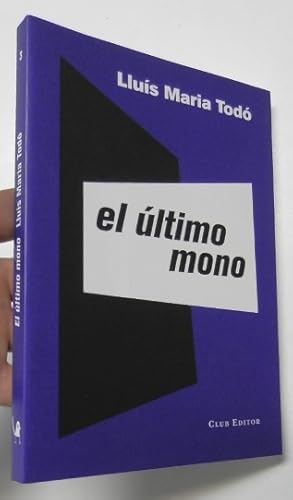 Imagen del vendedor de El ltimo mono a la venta por Librera Mamut