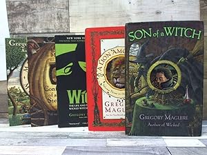 Seller image for 5 Gregory Maguire Novels (Wicked, Son of a Witch, Lion Among Men, Confessions of an Ugly Stesister, Mirror Mirror) for sale by Archives Books inc.