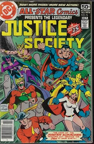 Seller image for JUSTICE SOCIETY: Oct. #74 for sale by Books from the Crypt