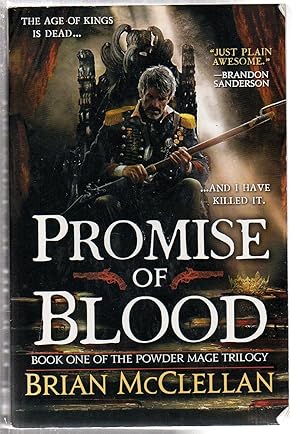 Imagen del vendedor de Promise of Blood (The Powder Mage Trilogy, 1) a la venta por EdmondDantes Bookseller