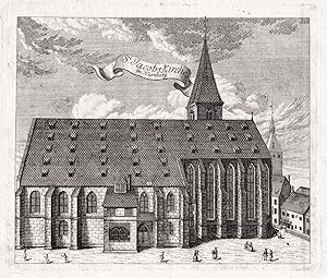 "St. Jacobs-Kirche in Nürnberg" - Nürnberg St- Jakob-Kirche