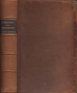 Speeches and Writings of Hon. Thomas F. Marshall