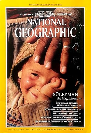 Bild des Verkufers fr National Geographic Magazine: November 1987 zum Verkauf von Kayleighbug Books, IOBA