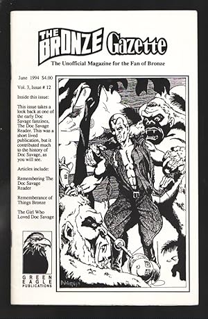 Seller image for Bronze Gazette #12 6/1994-Doc Savage fanzine-Doc Savage info-Loaded with pulp info-VF for sale by DTA Collectibles