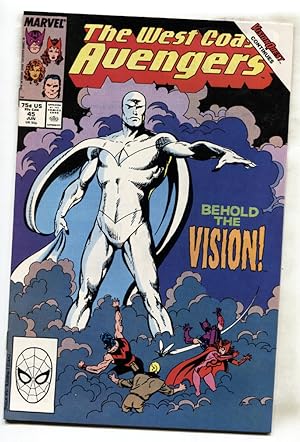 Immagine del venditore per West Coast Avengers #45--1st appearance WHITE VISION--comic book venduto da DTA Collectibles