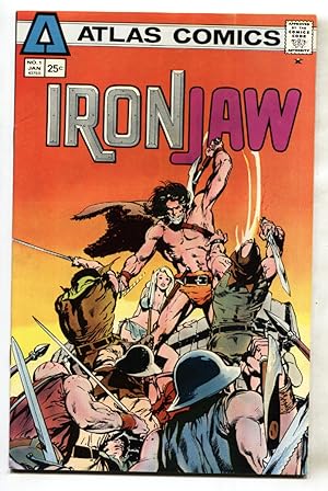 Iron Jaw #1 1975-NEAL ADAMS ART-Atlas Seaboard VF/NM