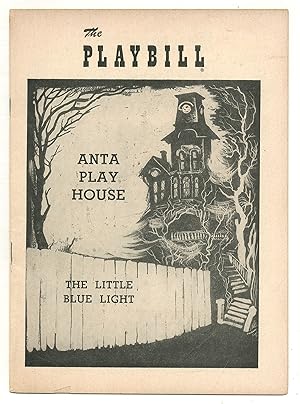 Bild des Verkufers fr [Playbill]: The Little Blue Light . [at the] Anta Playhouse . Week beginning Monday, April 30, 1951 zum Verkauf von Between the Covers-Rare Books, Inc. ABAA