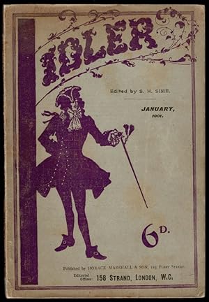 Seller image for THE IDLER Magazine, January, 1901 issue. for sale by Thompson Rare Books - ABAC / ILAB