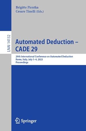 Seller image for Automated Deduction  CADE 29 for sale by BuchWeltWeit Ludwig Meier e.K.